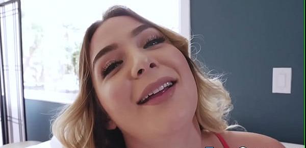 Bubble butt teen amateur riding cock